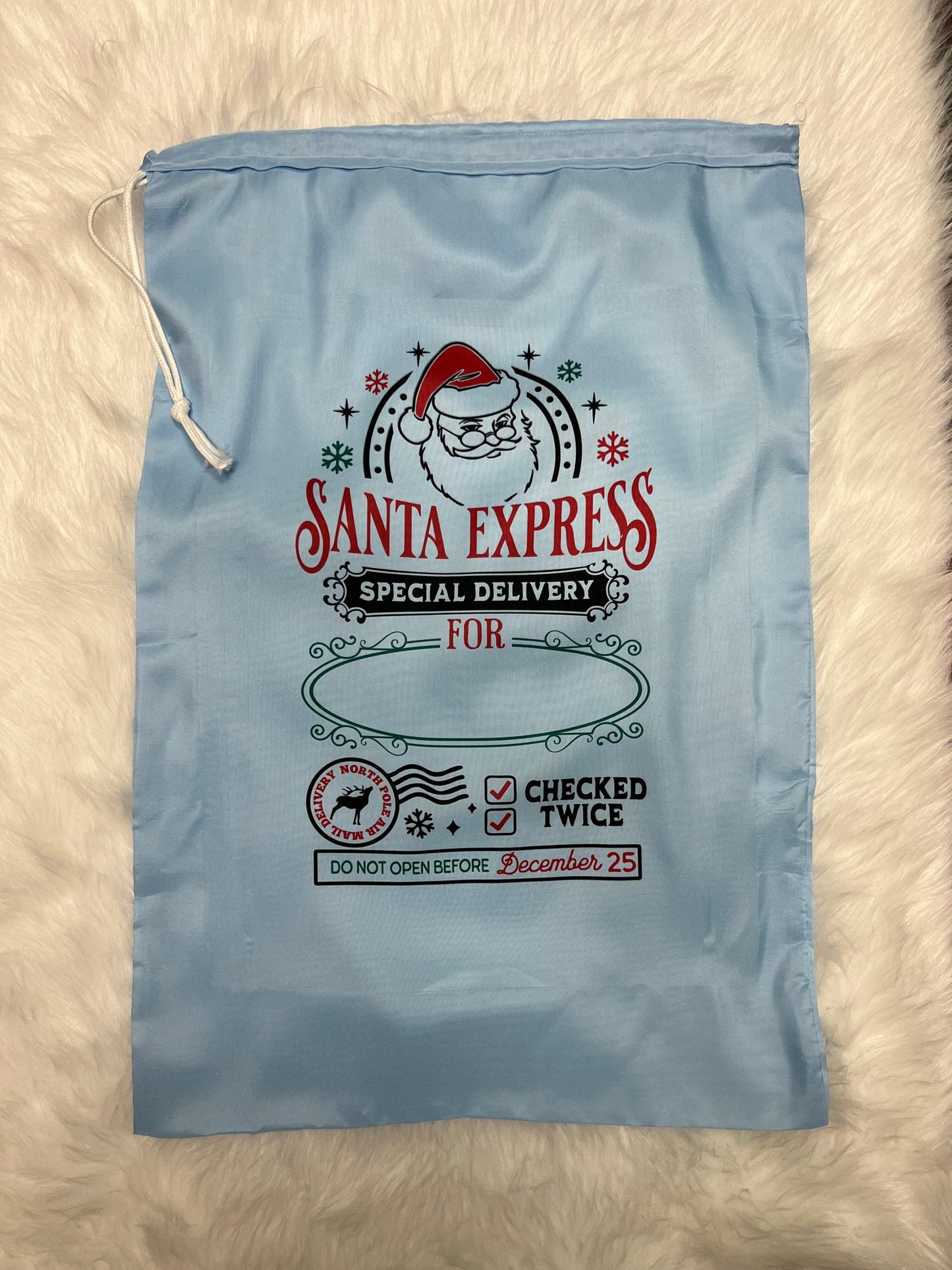 Santa Sack, Just Add Your Name