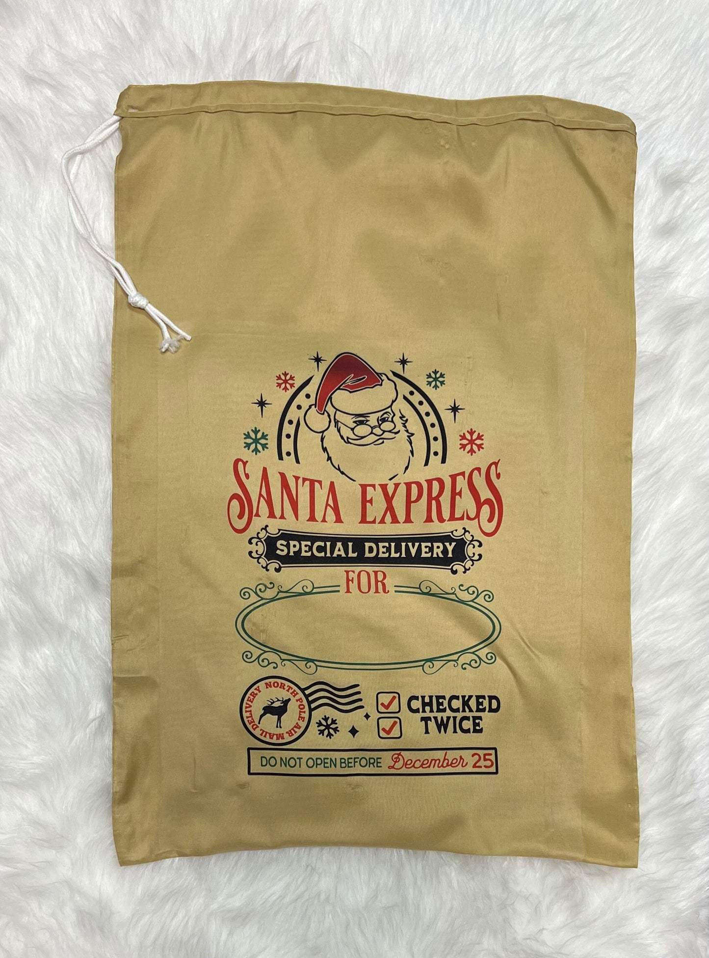 Santa Sack, Just Add Your Name